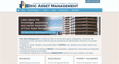 Desktop Screenshot of civicassetmanagement.com