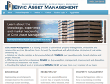 Tablet Screenshot of civicassetmanagement.com